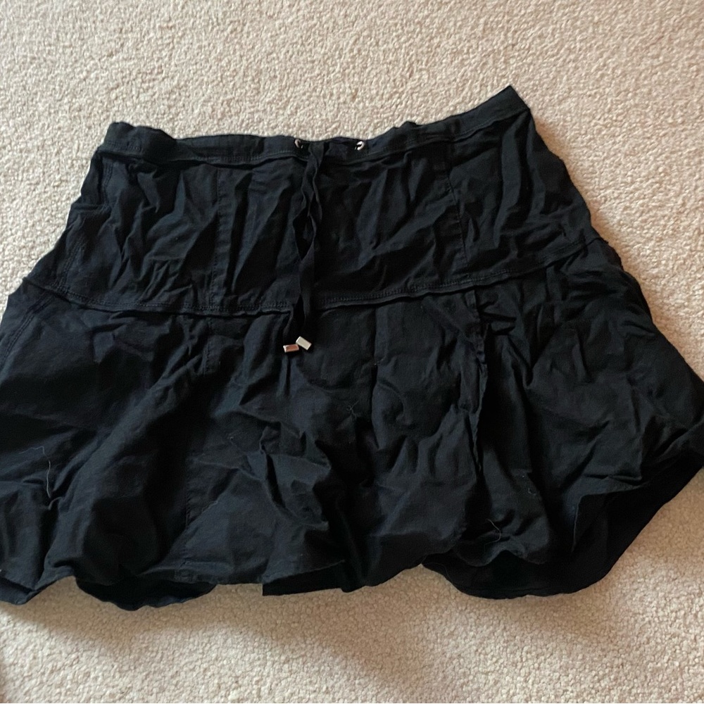 It’s a black skirt